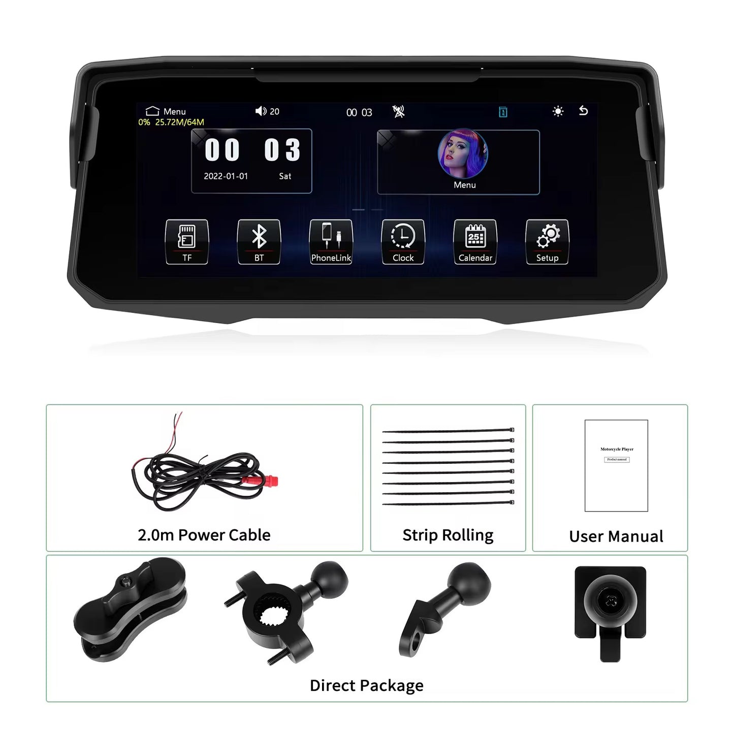 6.86” Exduro Moto Smart Navigation