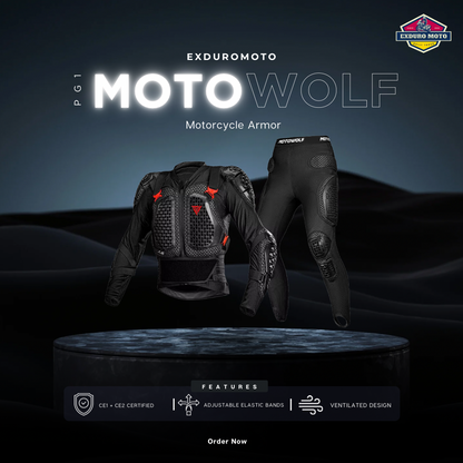 Motowolf PG1 Motorcycle Armor