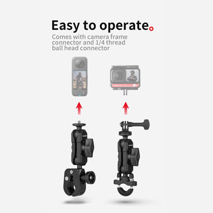 Motowolf MDL3532B Motorcycle Action Camera Mount