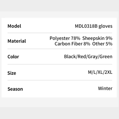 Motowolf MDL0318B Winter Motorcycle Gloves
