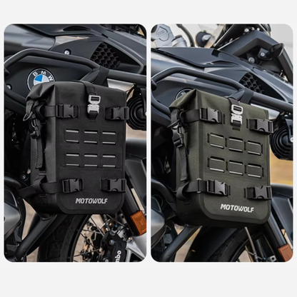Motowolf Waterproof Motorcycle Crash Bar Bags (MDL0715B) (2 pcs set)