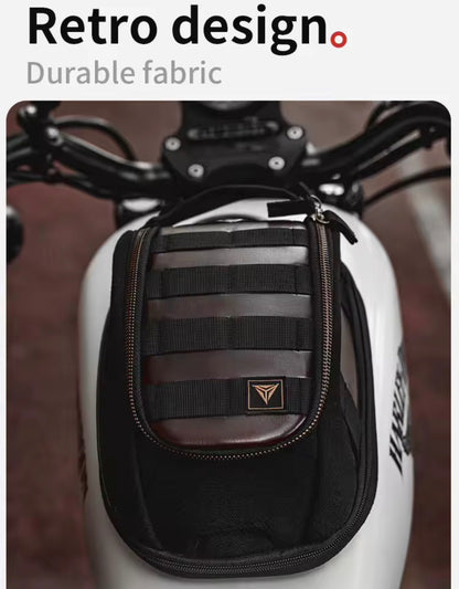 Motowolf MB11 Retro Magnetic Motorcycle Tank Bag
