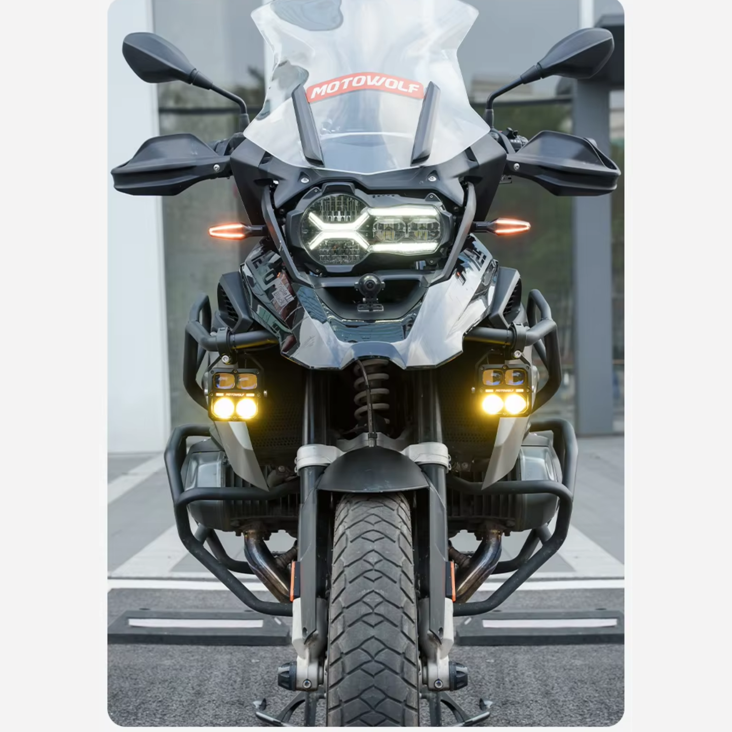Motowolf L3 Premium Motorcycle Driving Lights