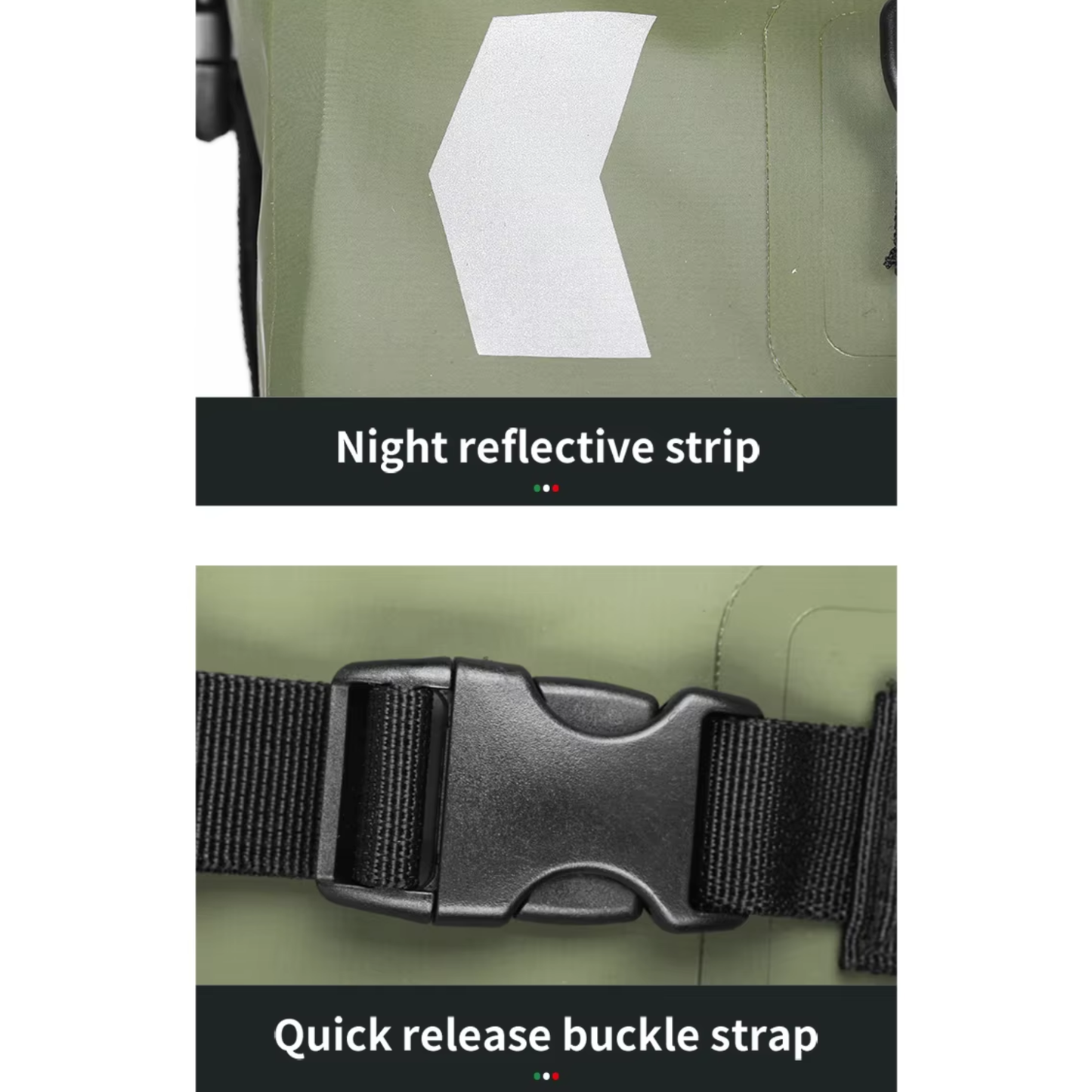 Motowolf MDL0717 Waterproof Motorcycle Saddle Bag (66L)