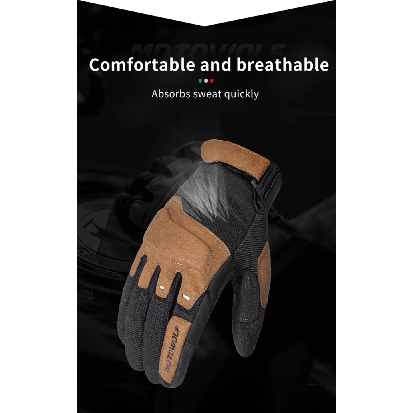 Motowolf MDL0325 Protective Motorcycle Riding Gloves