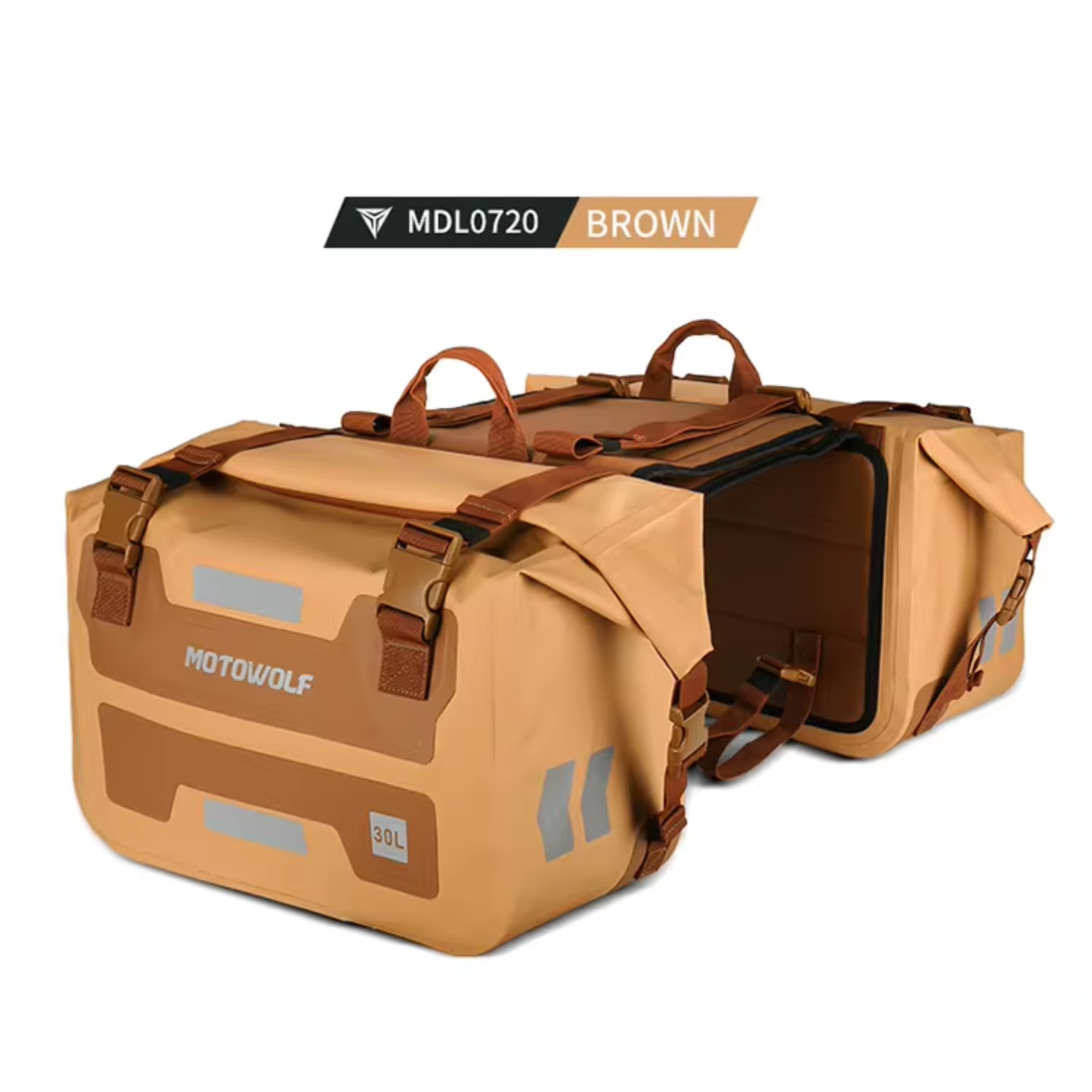 Motowolf MDL0720 Motorcycle Side Luggage System