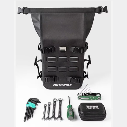 Motowolf Waterproof Motorcycle Crash Bar Bags (MDL0715B) (2 pcs set)
