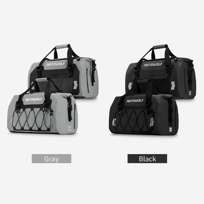 Motowolf MB4 Waterproof Motorcycle Saddle Bag (66L)