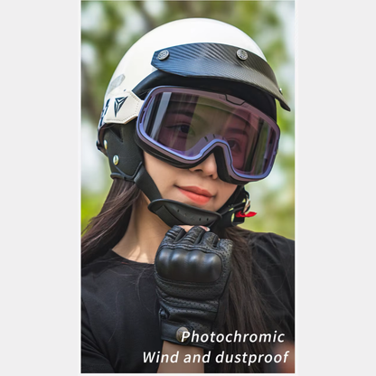 Motowolf GO2 Photochromic Motorcycle Goggles