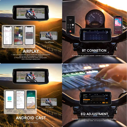 6.86” Exduro Moto Smart Navigation