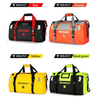 Motowolf MDL0717 Waterproof Motorcycle Saddle Bag (66L)