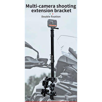 Motowolf MDL3531 Telescopic Action Camera Extension Mount