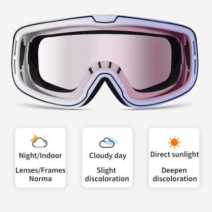 Motowolf GO2 Photochromic Motorcycle Goggles