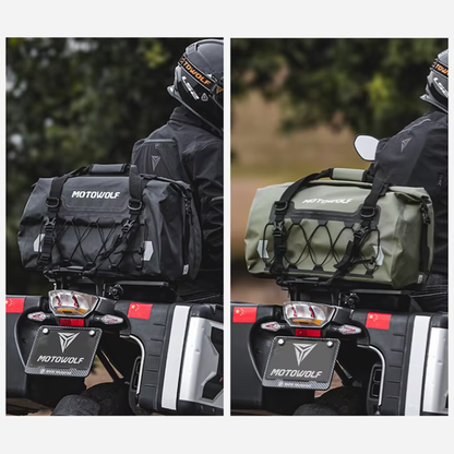 Motowolf MB4 Waterproof Motorcycle Saddle Bag (66L)
