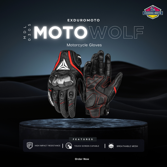 Motowolf MDL0305 Protective Motorcycle Riding Gloves