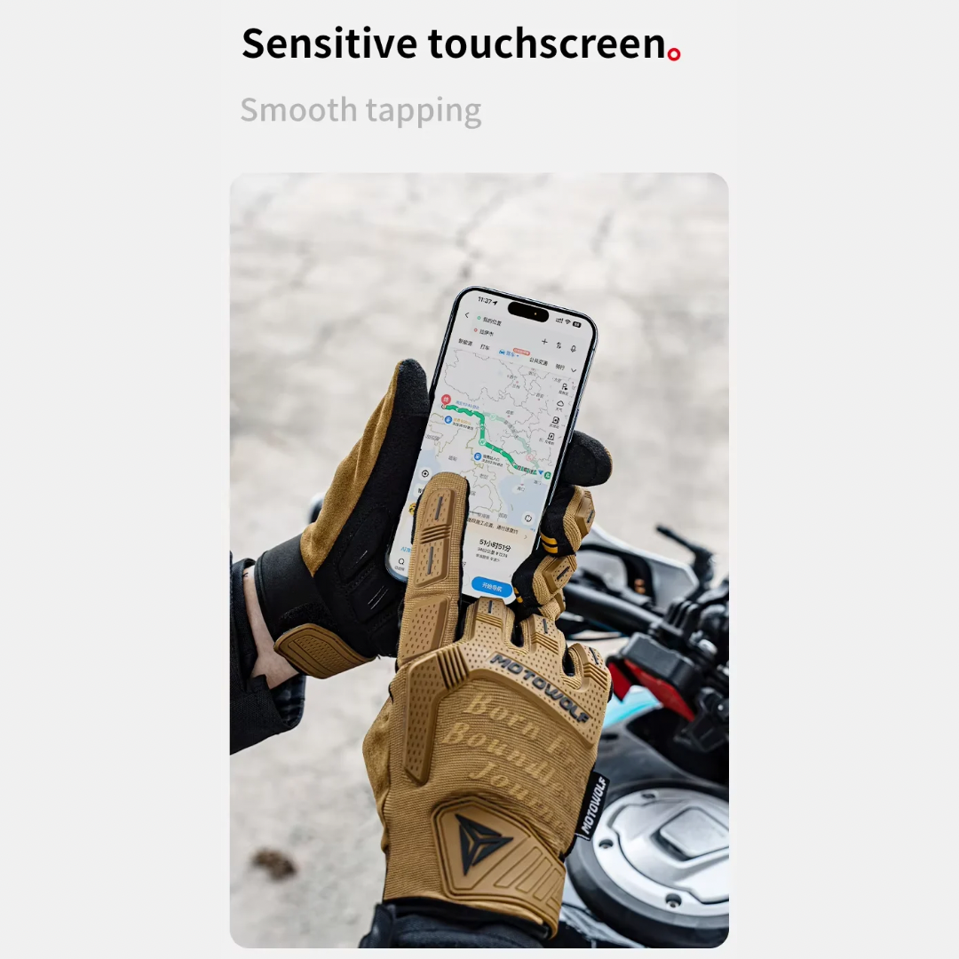 Motowolf GM10 All-Season Motorcycle Riding Gloves