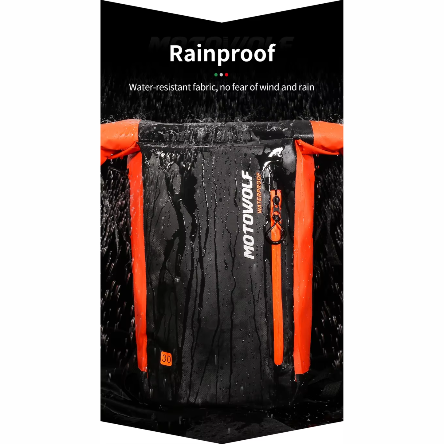 Motowolf MDL0714 Motorcycle Waterproof Backpack (30L)