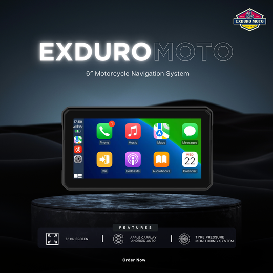 6” Exduro Moto Smart Navigation