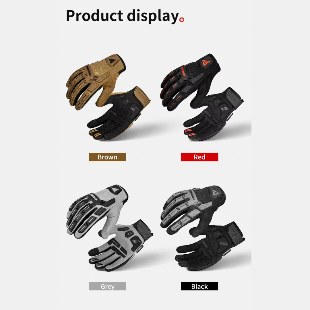Motowolf GM10 All-Season Motorcycle Riding Gloves