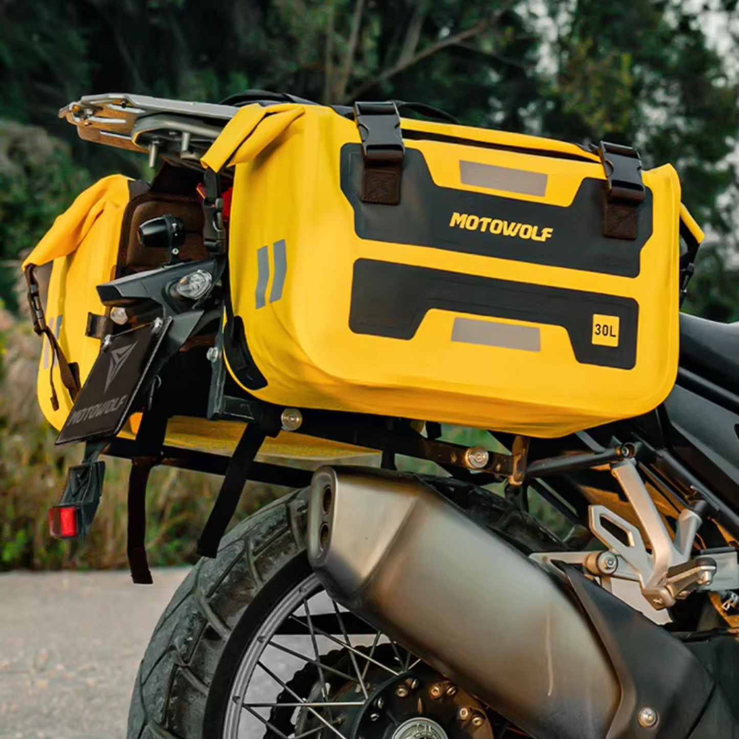 Motowolf MDL0720 Motorcycle Side Luggage System