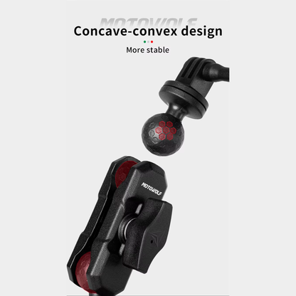 Motowolf MDL3531 Telescopic Action Camera Extension Mount