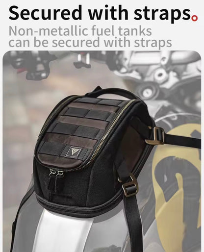 Motowolf MB11 Retro Magnetic Motorcycle Tank Bag