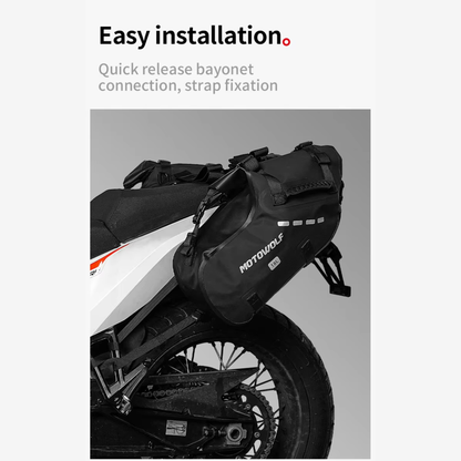 Motowolf MB2 Rackless Motorcycle Pannier System (28L)