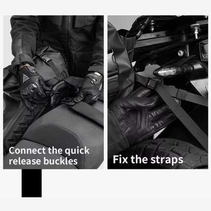 Motowolf MB2 Rackless Motorcycle Pannier System (28L)