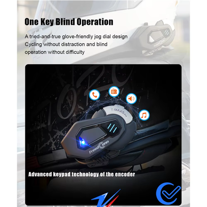 FreedConn T-Max S Pro Motorcycle Bluetooth Intercom
