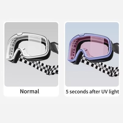 Motowolf GO2 Photochromic Motorcycle Goggles