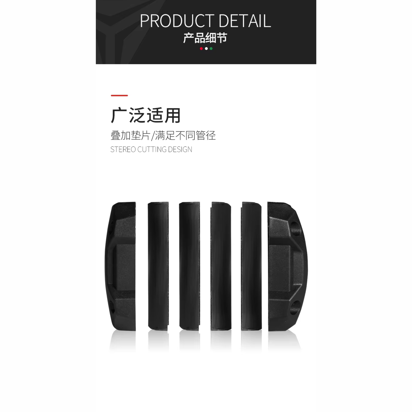 Motowolf MDL3703 Universal Crash Guard Protection Blocks