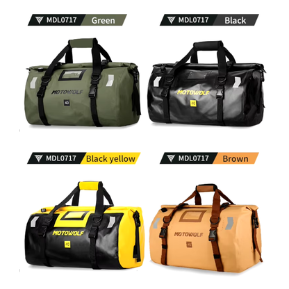 Motowolf MDL0717 Waterproof Motorcycle Saddle Bag (66L)