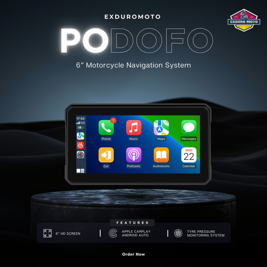 6” Exduro Moto Smart Navigation