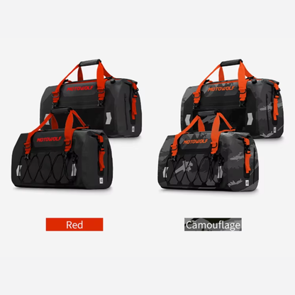 Motowolf MB4 Waterproof Motorcycle Saddle Bag (66L)