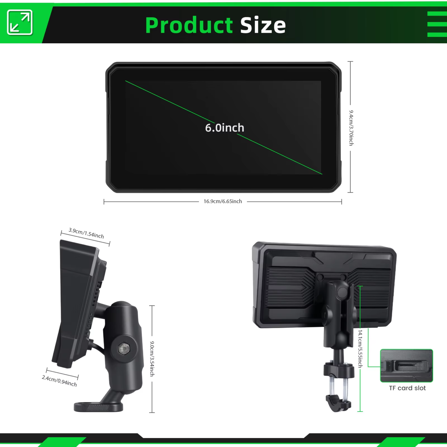 6” Exduro Moto Smart Navigation