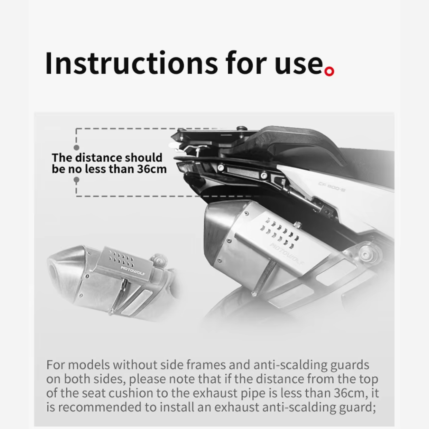 Motowolf MB2 Rackless Motorcycle Pannier System (28L)