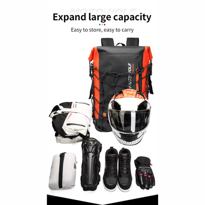 Motowolf MDL0714 Motorcycle Waterproof Backpack (30L)
