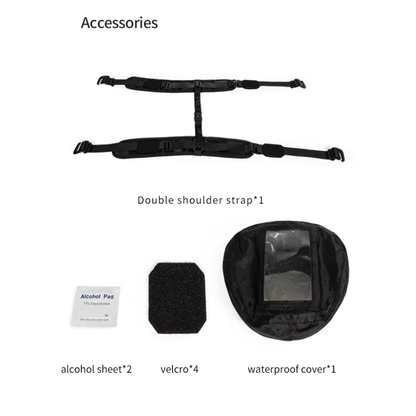 Motowolf MDL0702 Motorcycle Tank Bag – Strap Mount