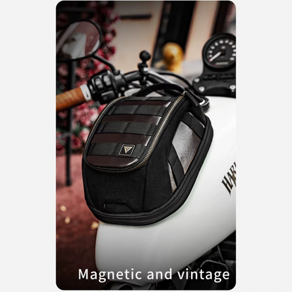 Motowolf MB11 Retro Magnetic Motorcycle Tank Bag