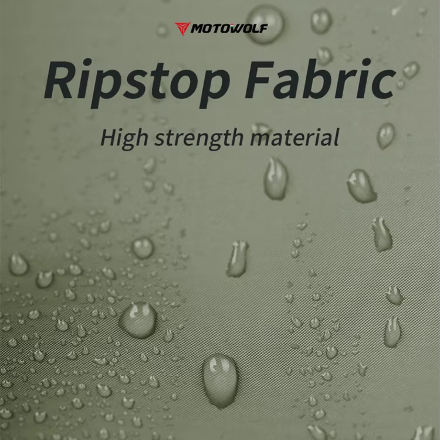 Motowolf MDL0717 Waterproof Motorcycle Saddle Bag (66L)