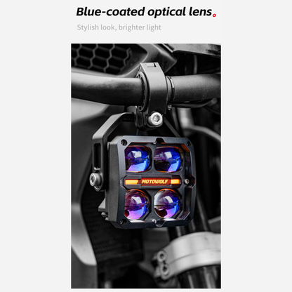 Motowolf L3 Premium Motorcycle Driving Lights