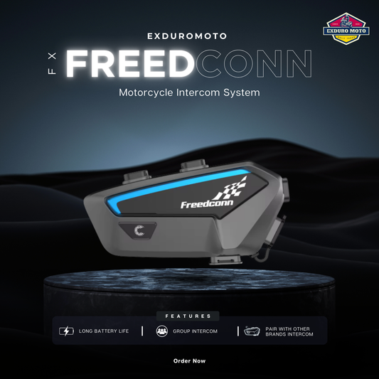 FreedConn FX Ride™ Bluetooth 5.1 Helmet Intercom