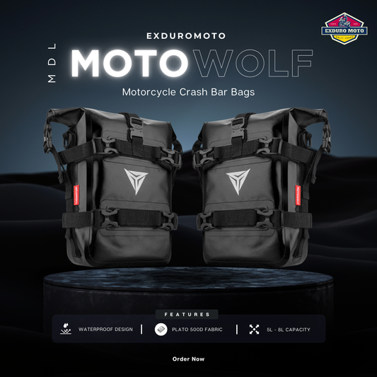 Motowolf MDL Crash Bar / Side Bags (2 Pcs Set)