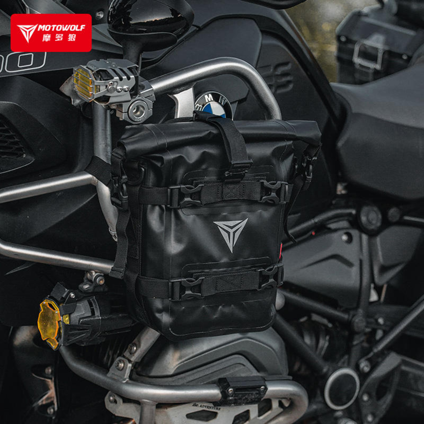 Motowolf MDL Crash Bar / Side Bags (2 Pcs Set)