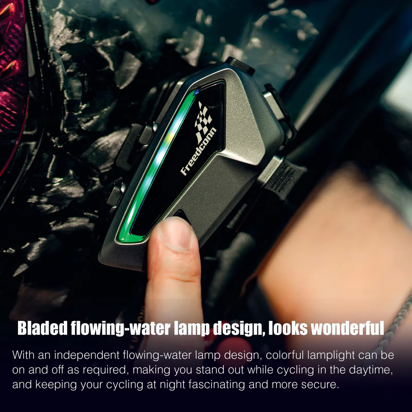 FreedConn FX Ride™ Bluetooth 5.1 Helmet Intercom