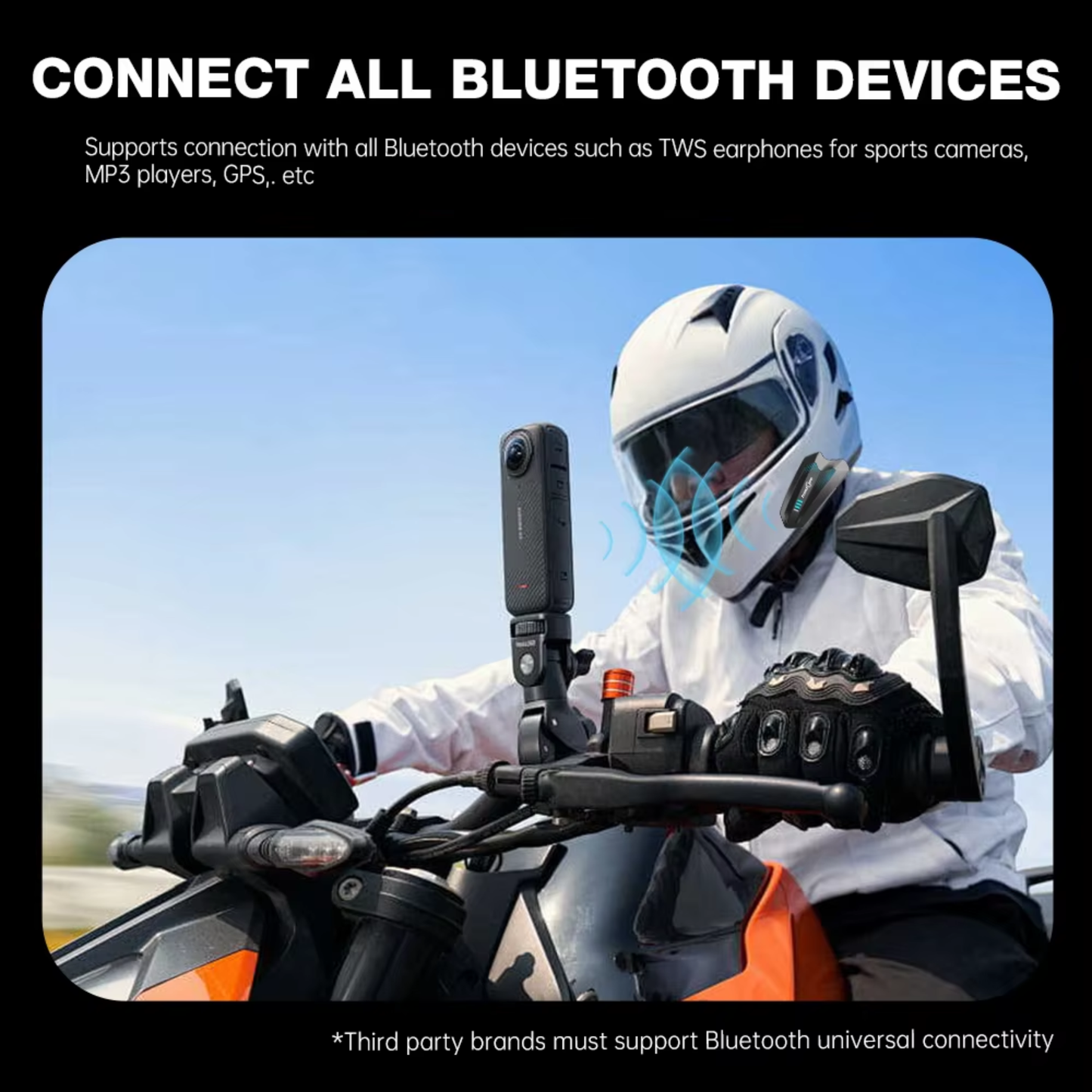 FreedConn HERO Motorcycle Bluetooth Intercom