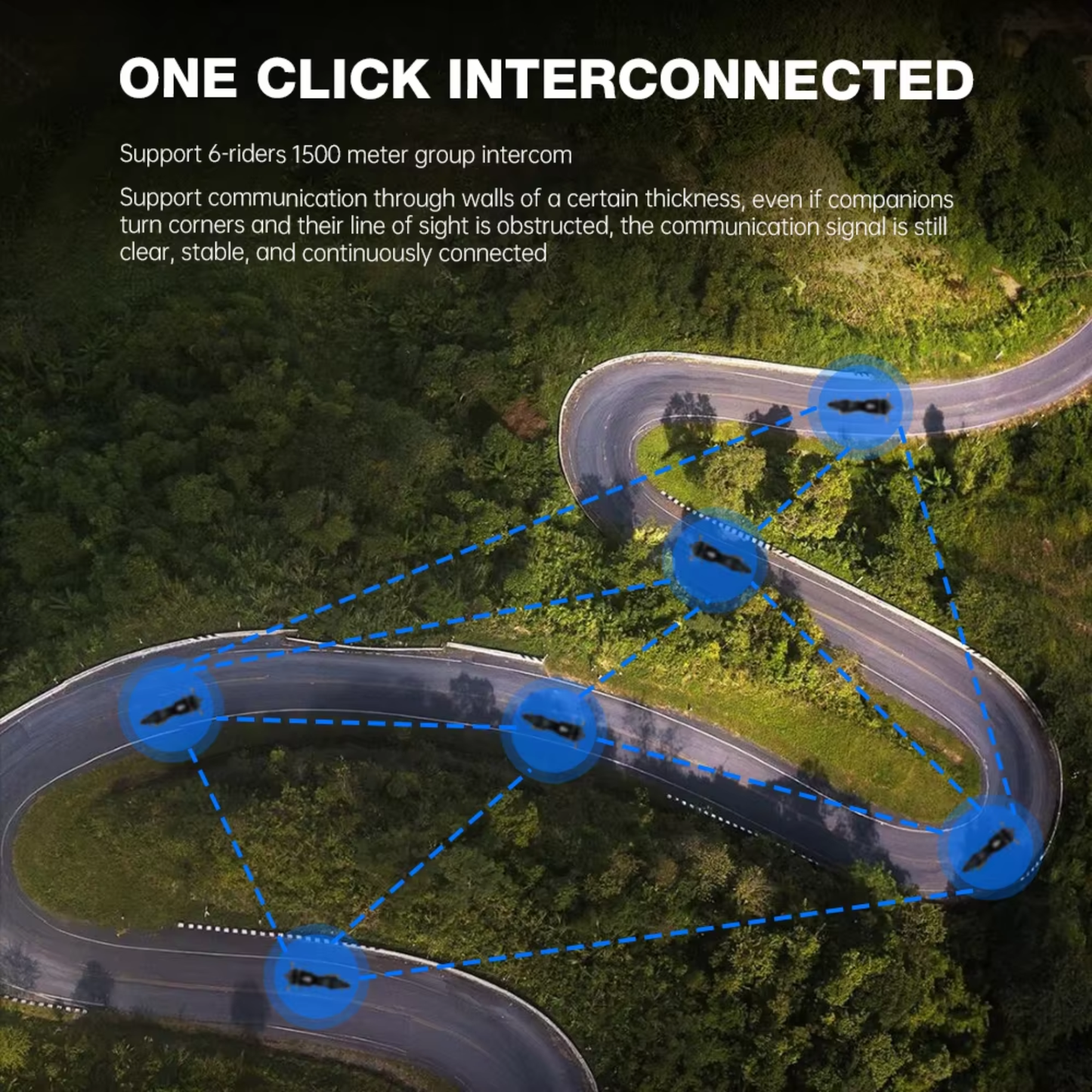 FreedConn HERO Motorcycle Bluetooth Intercom