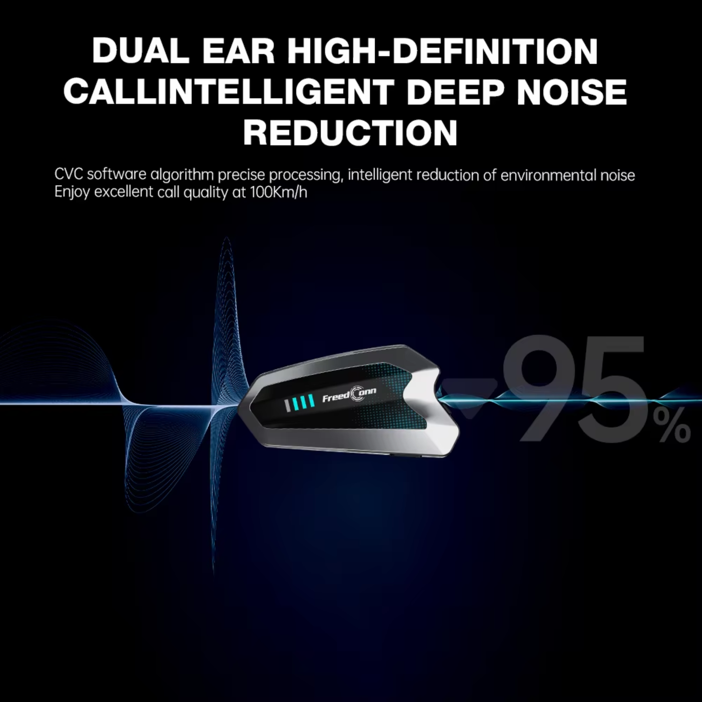 FreedConn HERO Motorcycle Bluetooth Intercom