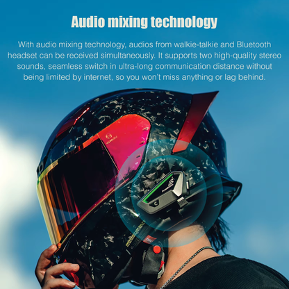 FreedConn FX Ride™ Bluetooth 5.1 Helmet Intercom