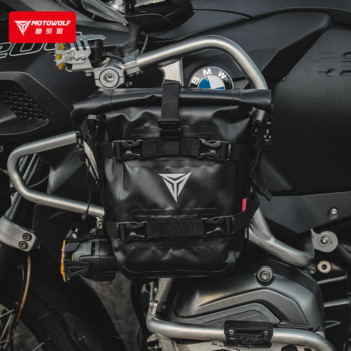 Motowolf MDL Crash Bar / Side Bags (2 Pcs Set)